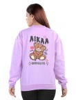 AIKAA Women's RND Neck Fleece Top