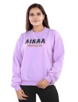 AIKAA Women's RND Neck Fleece Top