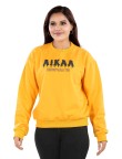 AIKAA Women's RND Neck Fleece Top
