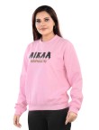 AIKAA Women's RND Neck Fleece Top