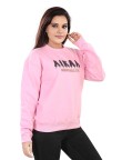 AIKAA Women's RND Neck Fleece Top