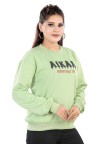 AIKAA Women's RND Neck Fleece Top