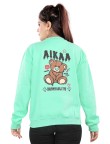 AIKAA Women's RND Neck Fleece Top