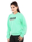 AIKAA Women's RND Neck Fleece Top