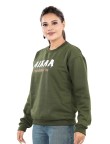 AIKAA Women's RND Neck Fleece Top