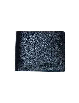 Premium Leather Wallet Slim Black