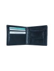 Premium Leather Wallet Slim Black