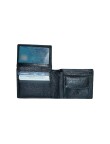 Premium Leather Wallet Slim Black