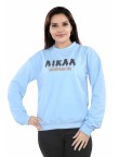 AIKAA Women's RND Neck Fleece Top