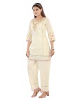 Floral EMB Kurti Set
