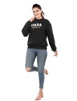 AIKAA Women's RND Neck Fleece Top