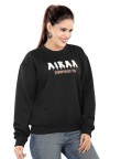 AIKAA Women's RND Neck Fleece Top