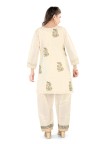Chikankari EMB Kurti Set