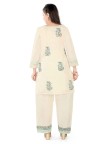 Chikankari EMB Kurti Set