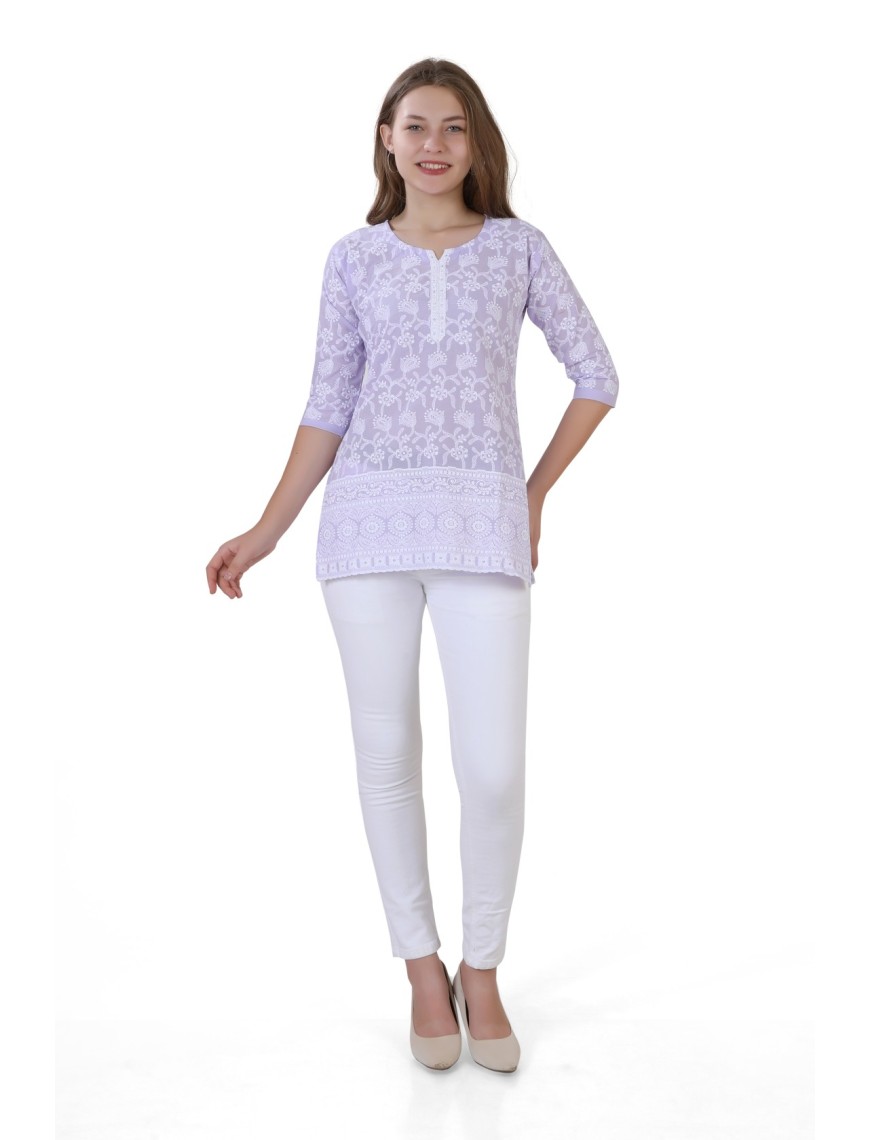 Lucknowi Short Kurti
