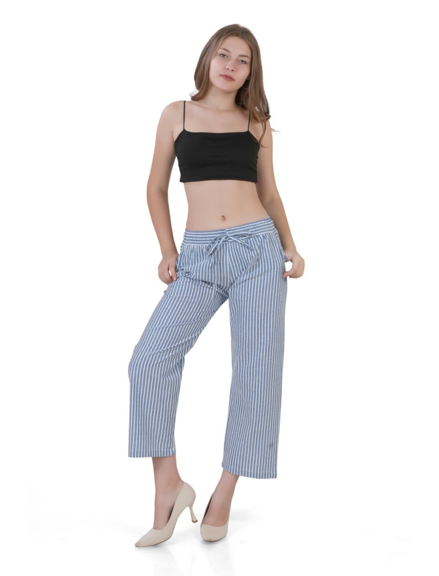 Women's Striped straight Fit