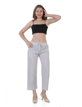 Women's Striped straight Fit