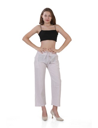Women's Striped straight Fit