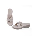 AIKAA Crystal Comfy Wedges