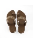 AIKAA Embellished Footwear