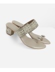 AIKAA Embellished Footwear
