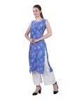 AIKAA Sleeveless Printed Kurti