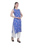 AIKAA Sleeveless Printed Kurti
