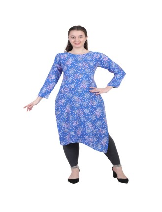 Printed Straight Kurti