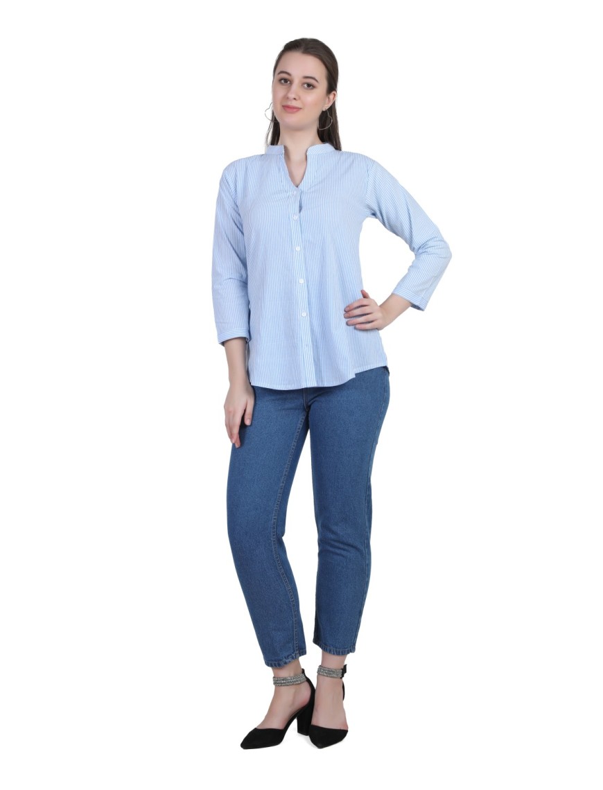 AIKAA Striped Top