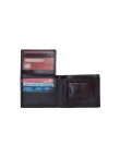 Premium Leather Wallet Dark Brown
