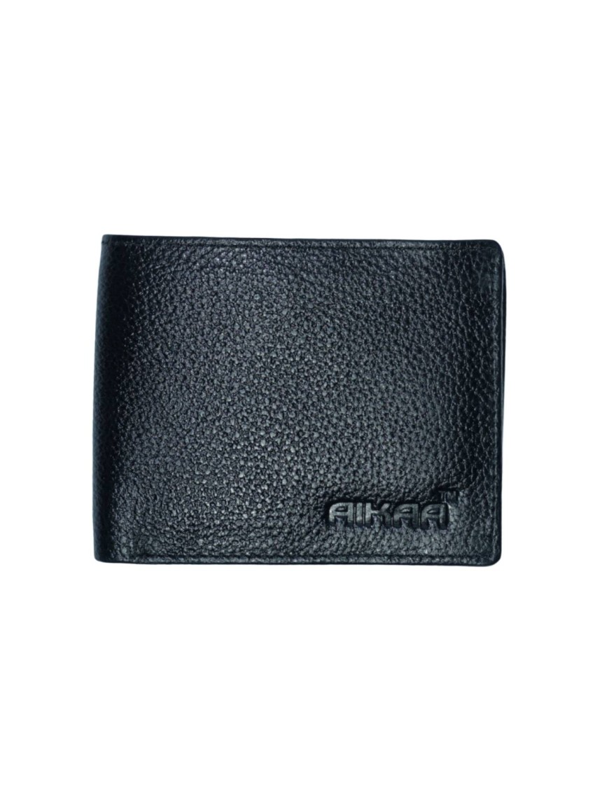 Premium Leather Wallet Black 