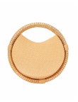 Round Embroidered Hand Clutch