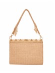 Embellished Shoulder Clutch Bag