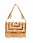 Embellished Shoulder Clutch Bag