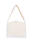 Embroidered Sling Clutch