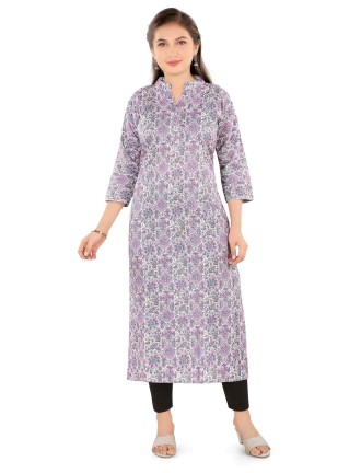 AIKAA Floral Printed Kurti