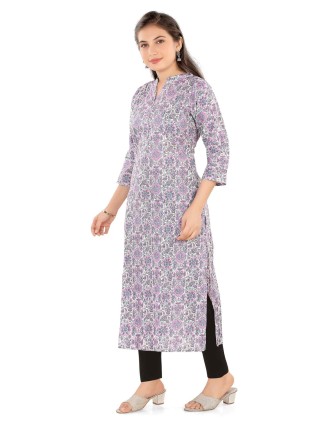 AIKAA Floral Printed Kurti