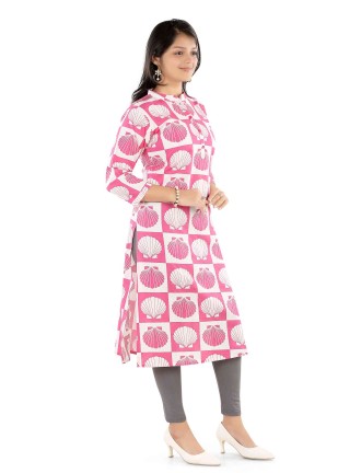 AIKAA Straight Kurti Pure Comfort