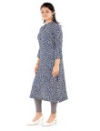 AIKAA Floral Printed Straight Kurti 
