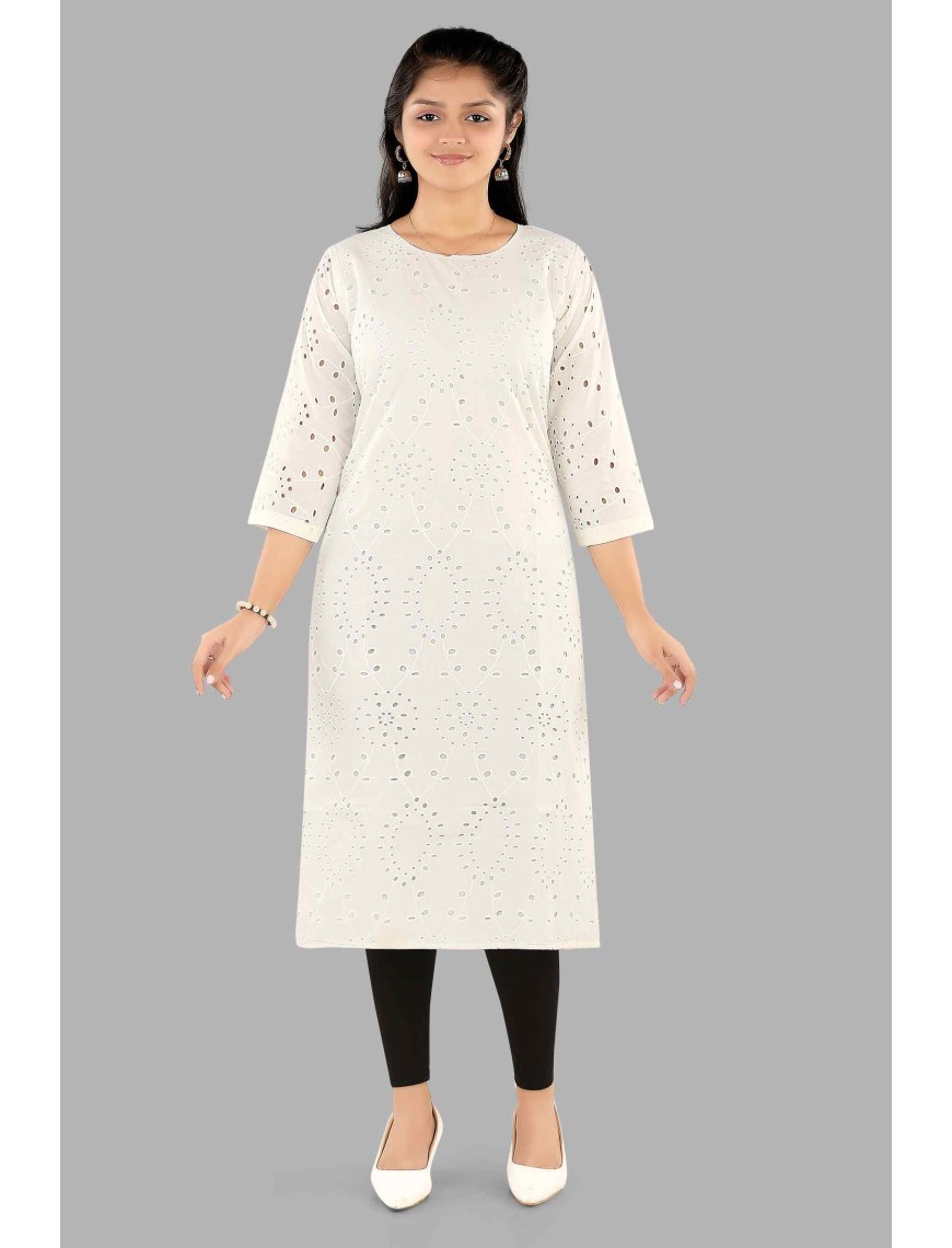 AIKAA Premium Hakoba Kurti