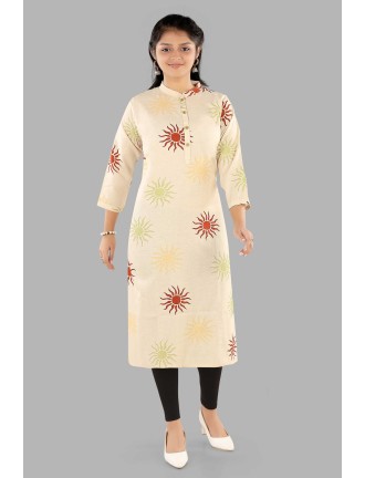AIKAA Classic Straight Kurti