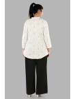 AIKAA Classic Embroidery Top