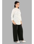 AIKAA Classic Embroidery Top