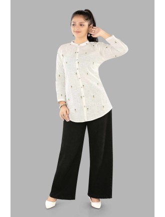 AIKAA Premium Embroidery Top