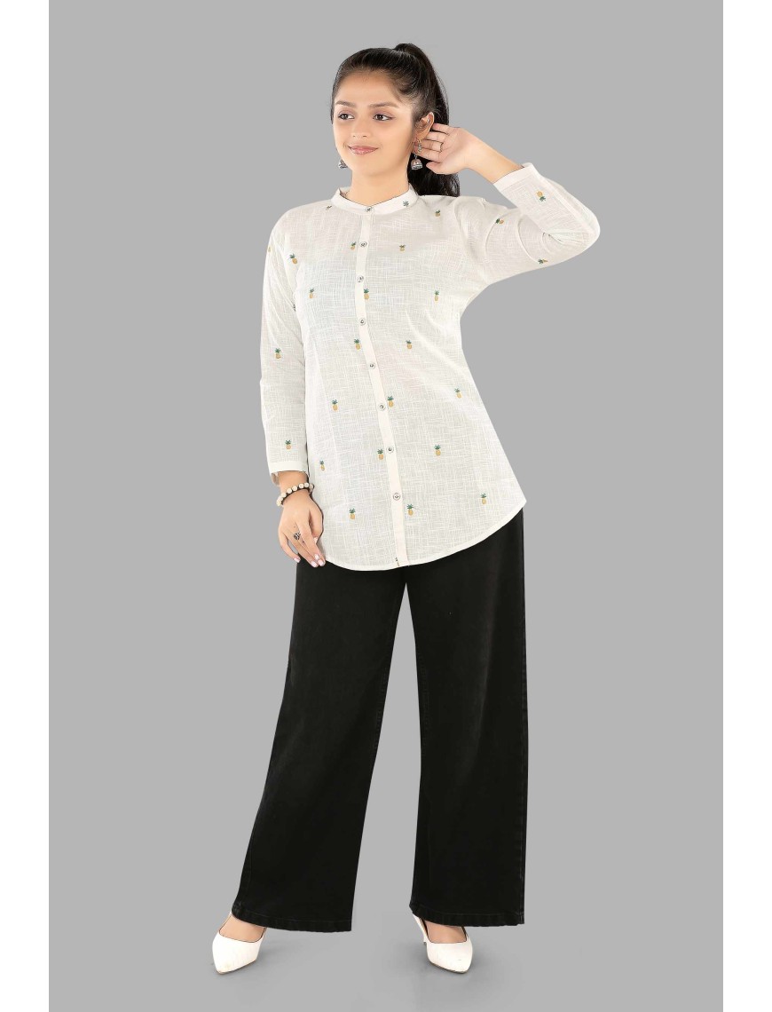AIKAA Premium Embroidery Top