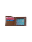 Premium Leather Wallet Brown